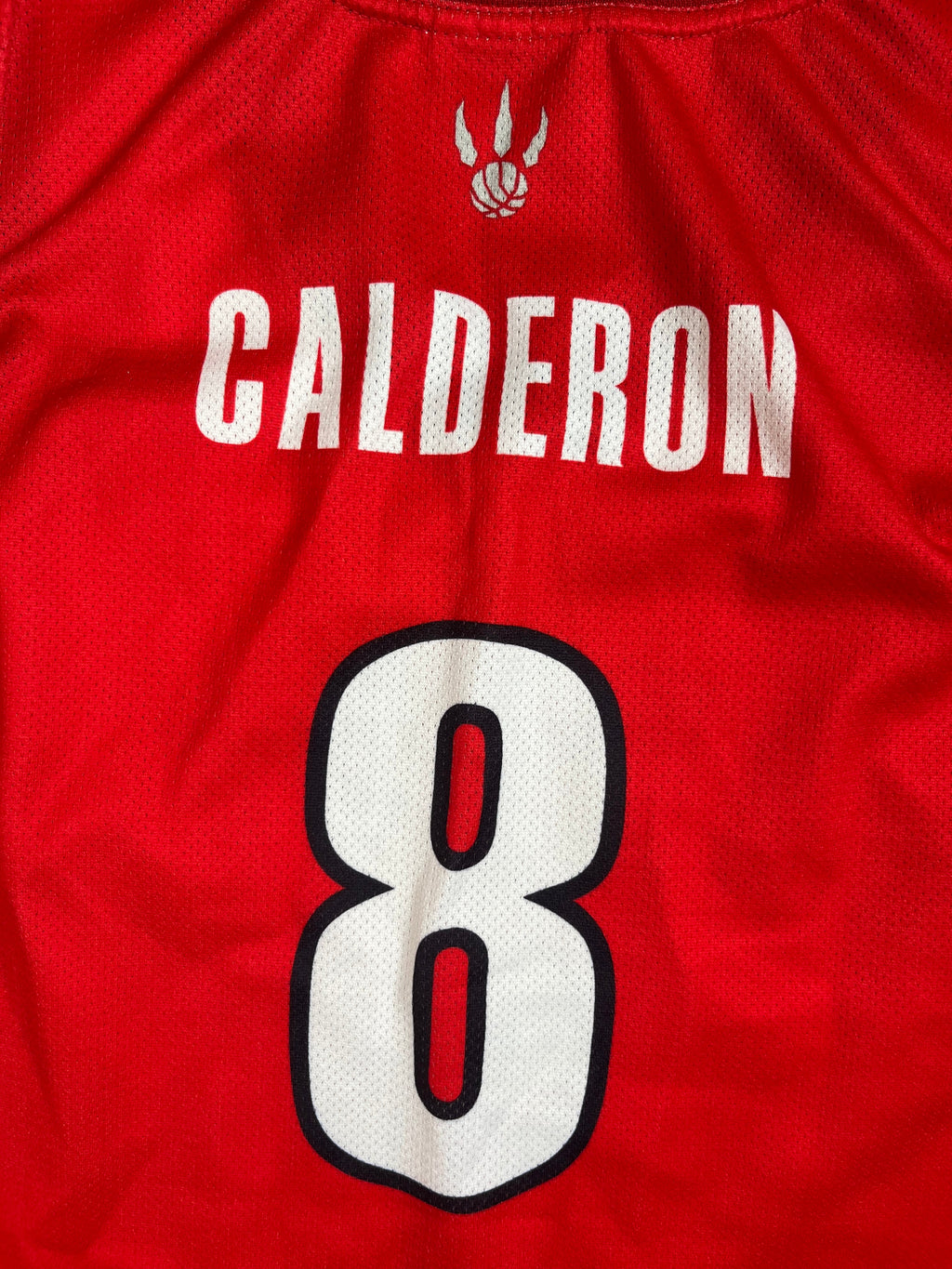 José Calderon #8 - Toronto Raptors Away 2007-2013 - Champion (XL) Champion