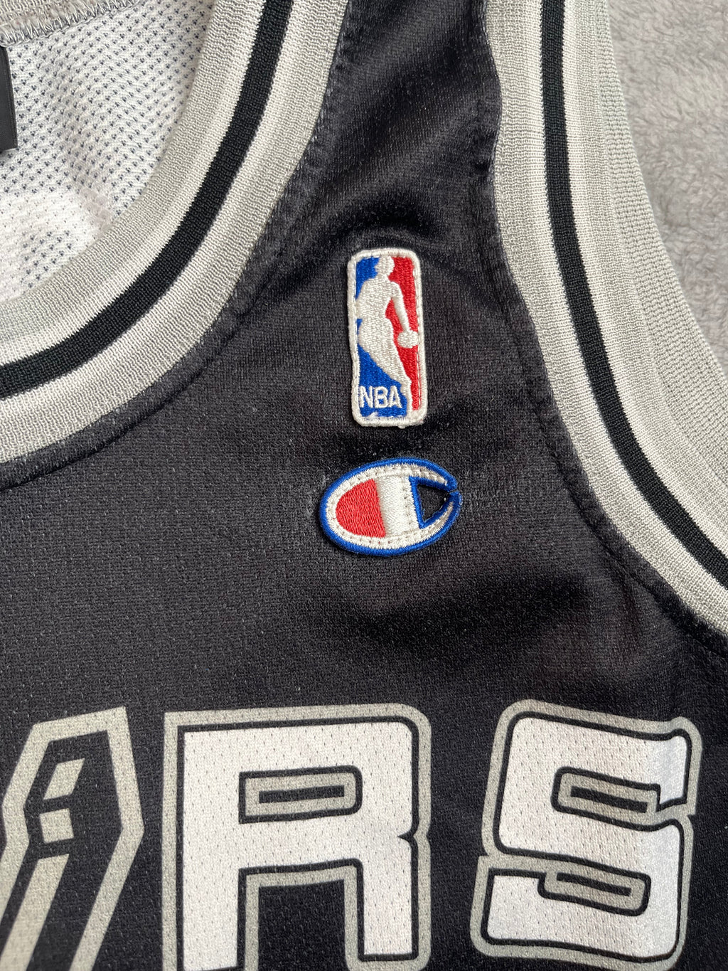 Tony Parker #9 - San Antonio Away 2002-2010 - Champion (S) Champion