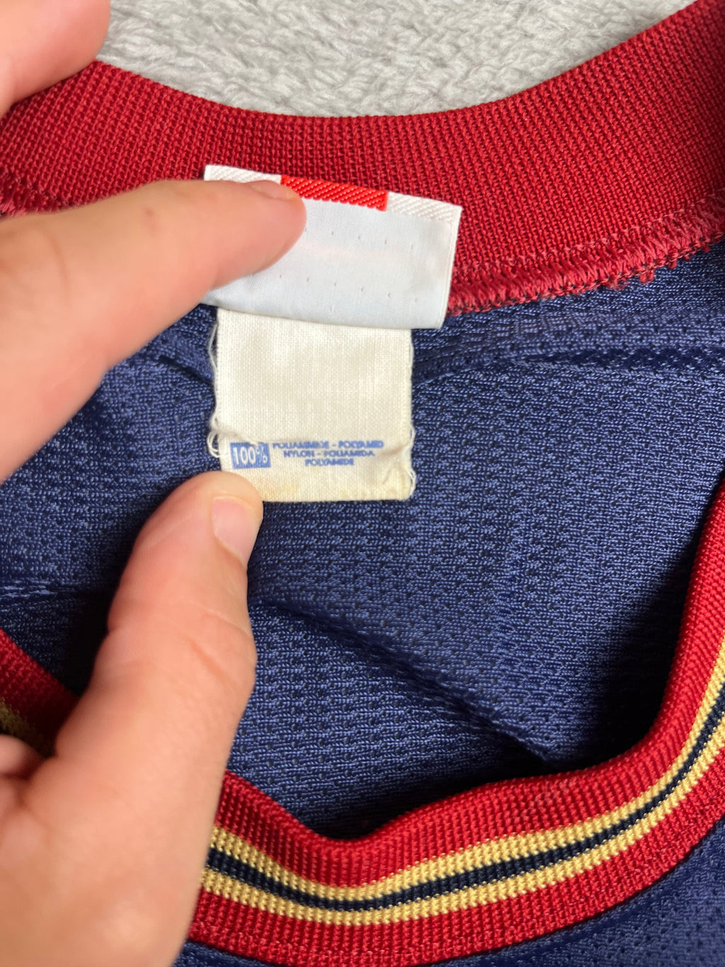 Dikembe Mutombo #55 - Denver Nuggets Away 1994-1996 - Champion (S) Champion