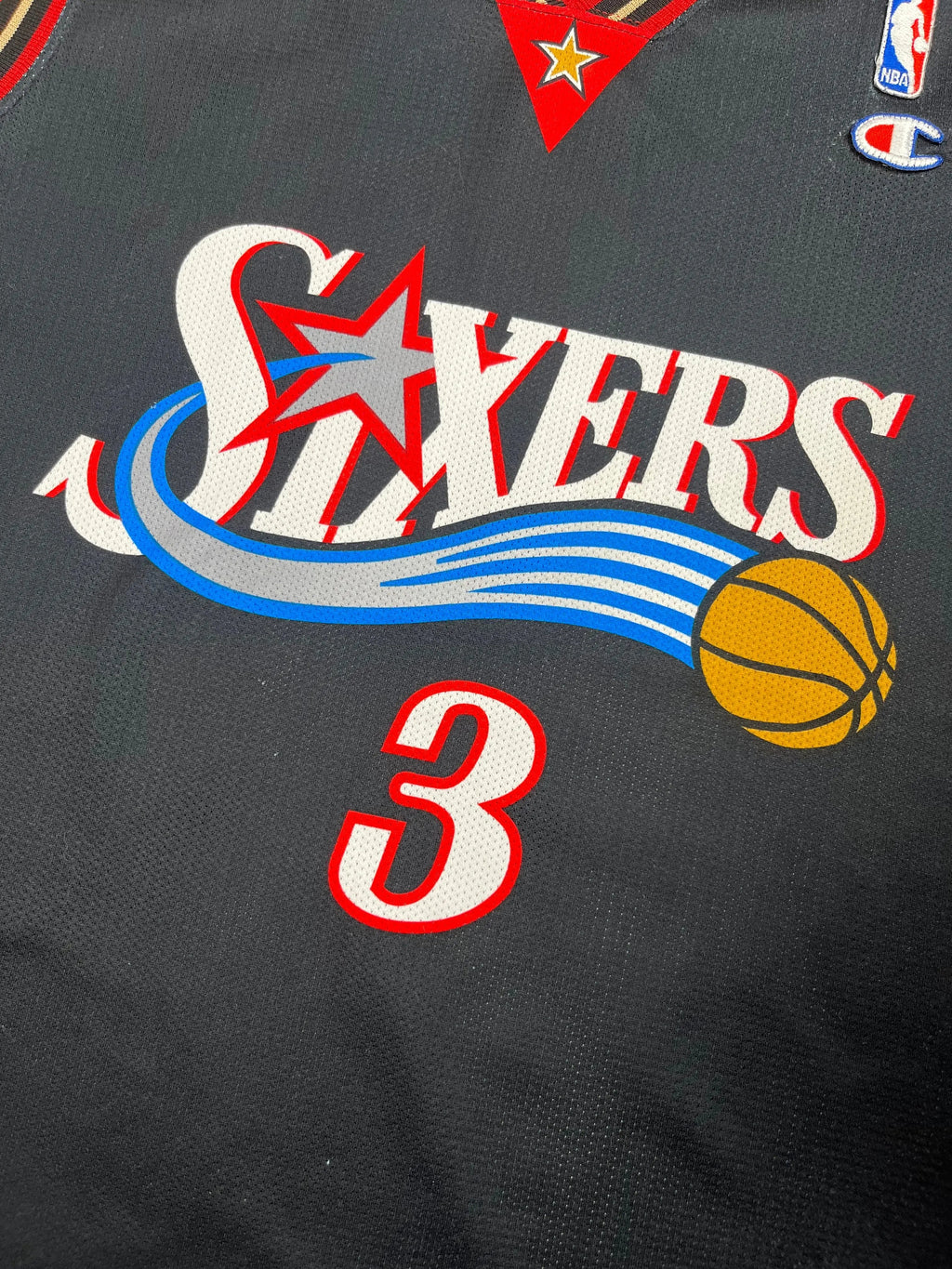 Allen Iverson #3 - Philadelphie 76ers Away 1996-2007 - Champion (M) Champion