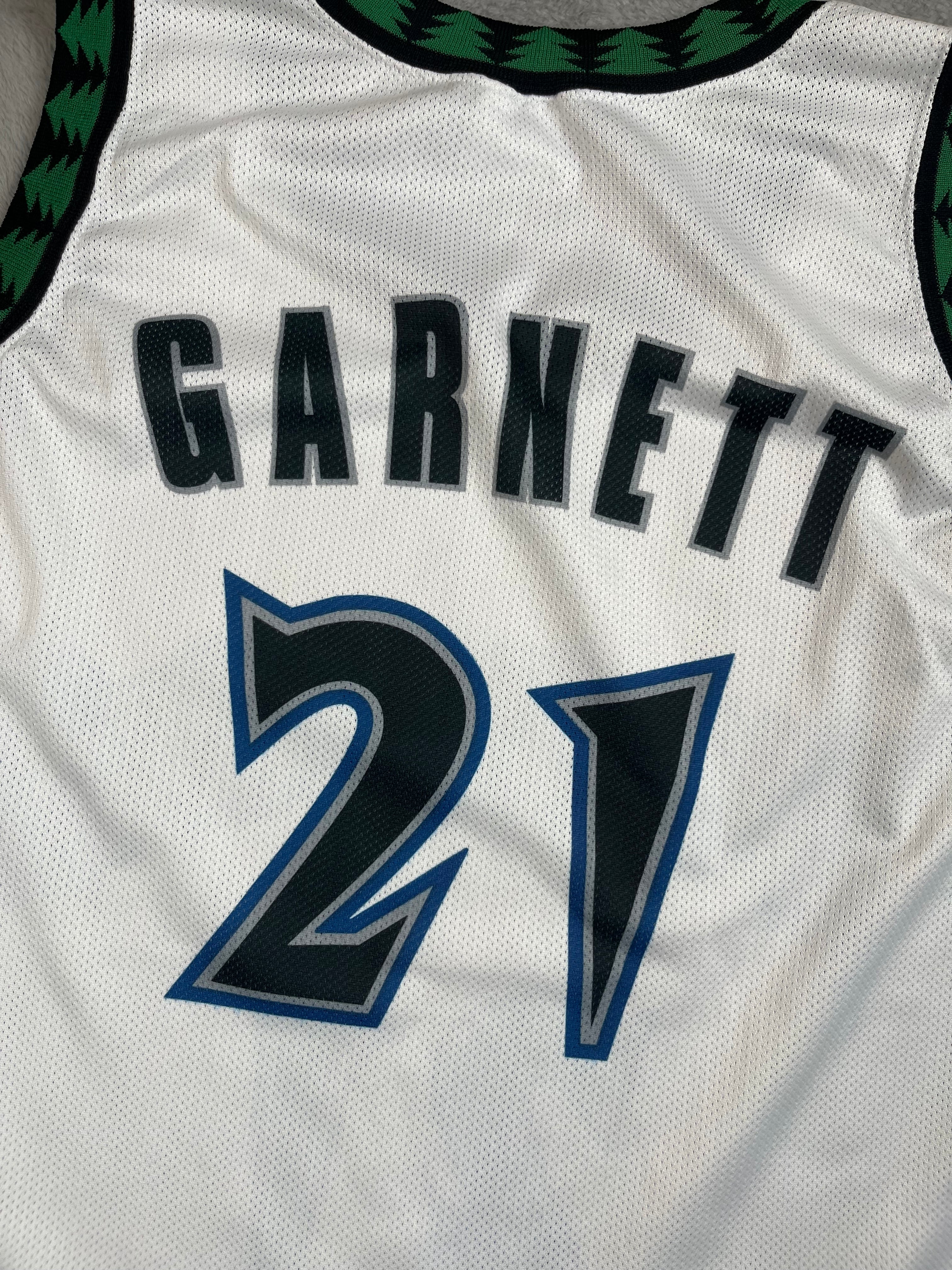 Kevin Garnett #21 - Minnesota Timberwolves Home 1997-2007 - Champion (XXL) Champion