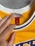 Magic Johnson #32 - Los Angeles Lakers Home 1980-1986 - Mitchell & Ness (L) Mitchell & Ness