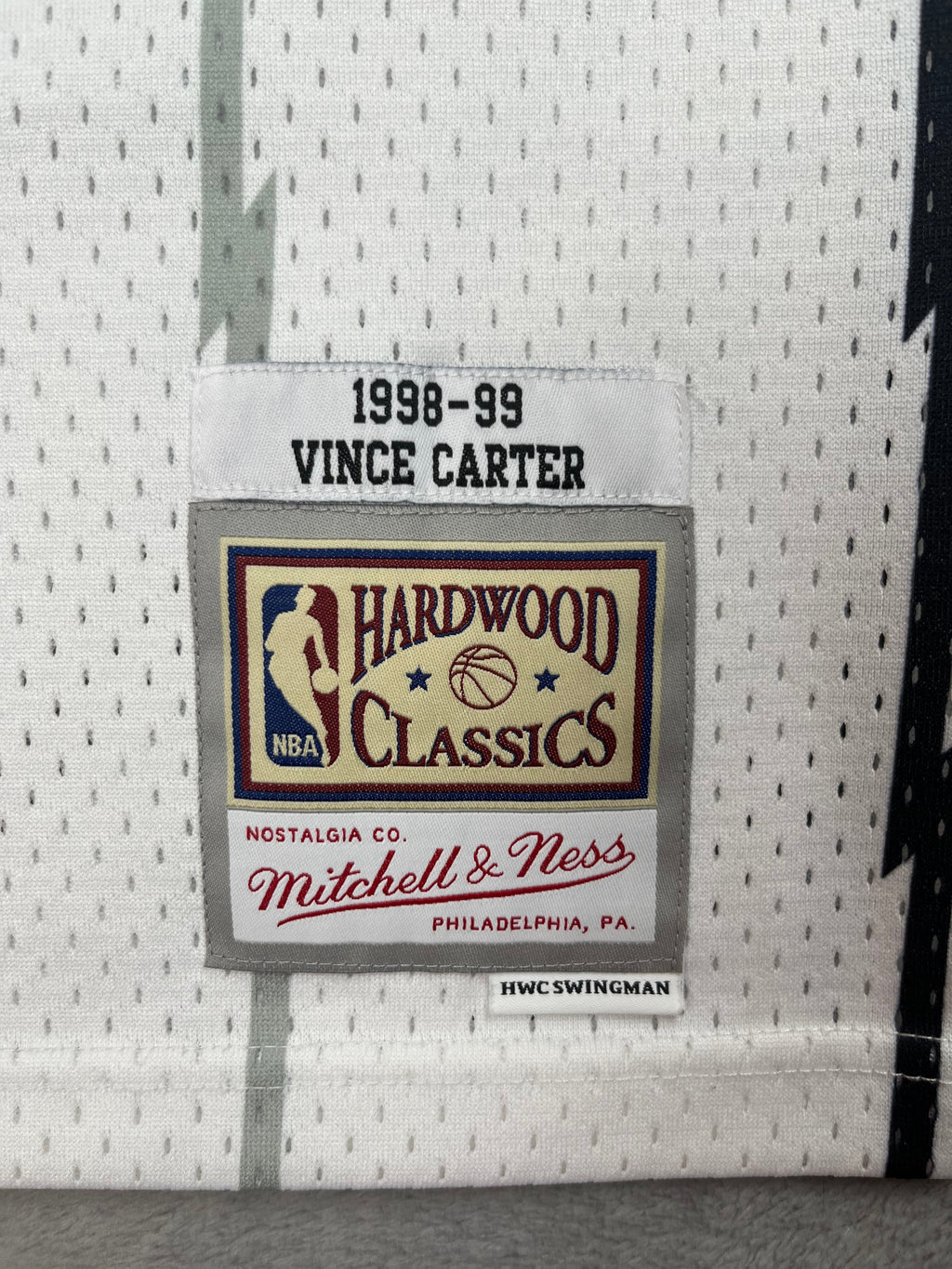 Vince Carter #15 - Toronto Raptors Home 2007-2013 - Mitchell & Ness (S) Mitchell & Ness