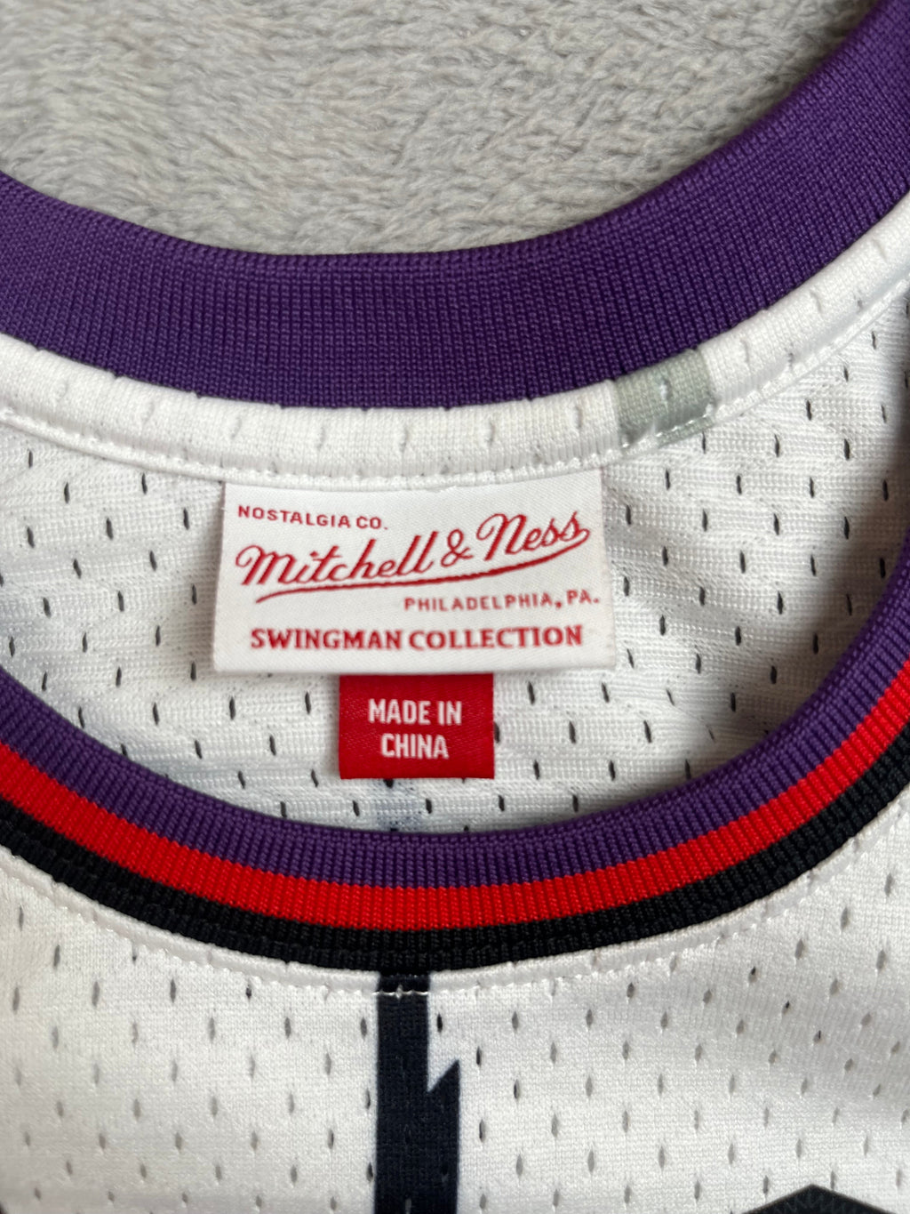 Vince Carter #15 - Toronto Raptors Home 2007-2013 - Mitchell & Ness (S) Mitchell & Ness