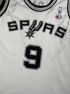 Tony Parker #9 - San Antonio Spurs Home 2002-2010 - Champion (XXL) Champion