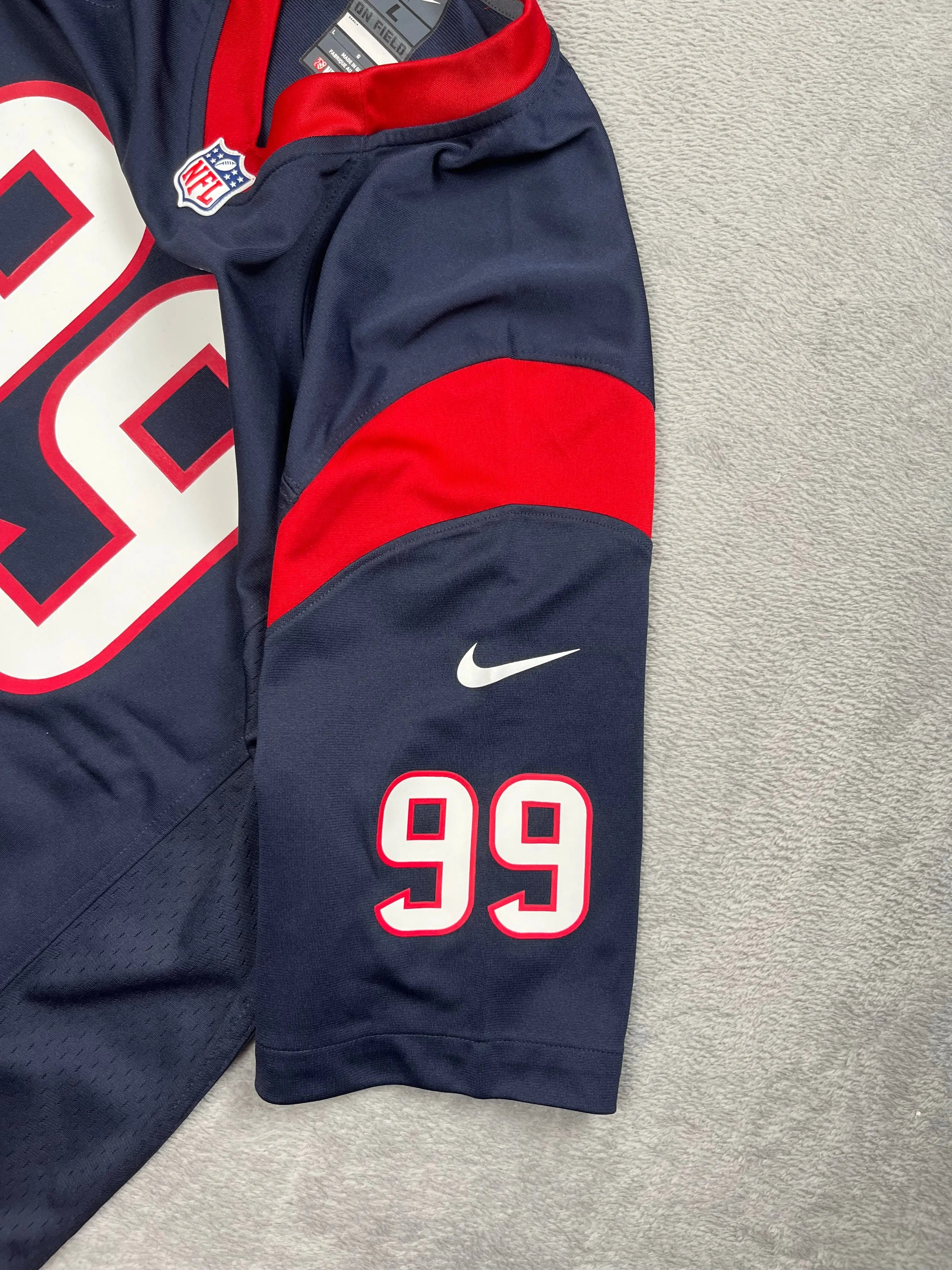J.J Watt #99 - Houston Texans Home 2012-2020 - Nike (L) - Maillot NFL Nike