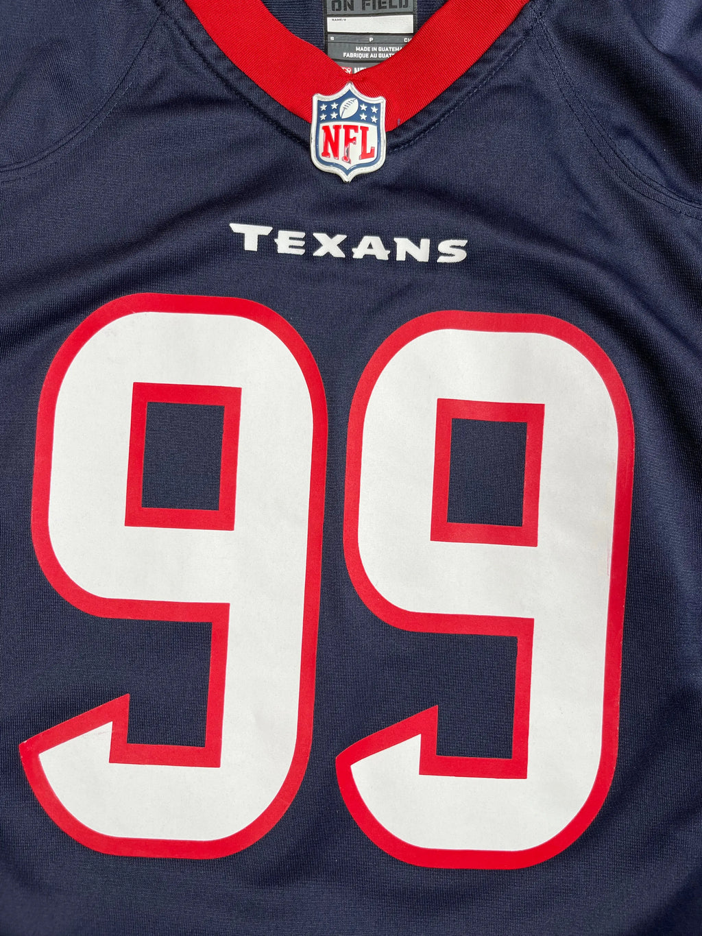 J.J Watt #99 - Houston Texans Home 2012-2020 - Nike (S) - Maillot NFL Nike