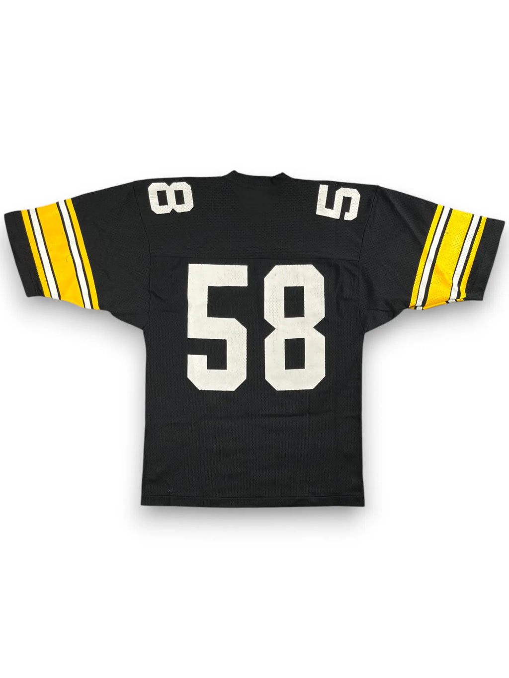 Jack Lambert #58 - Pittsburgh Steelers Home 1974-1984 - Medalist Sand-Knit (L) - Maillot NFL