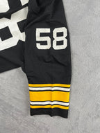 Jack Lambert #58 - Pittsburgh Steelers Home 1974-1984 - Medalist Sand-Knit (L) - Maillot NFL
