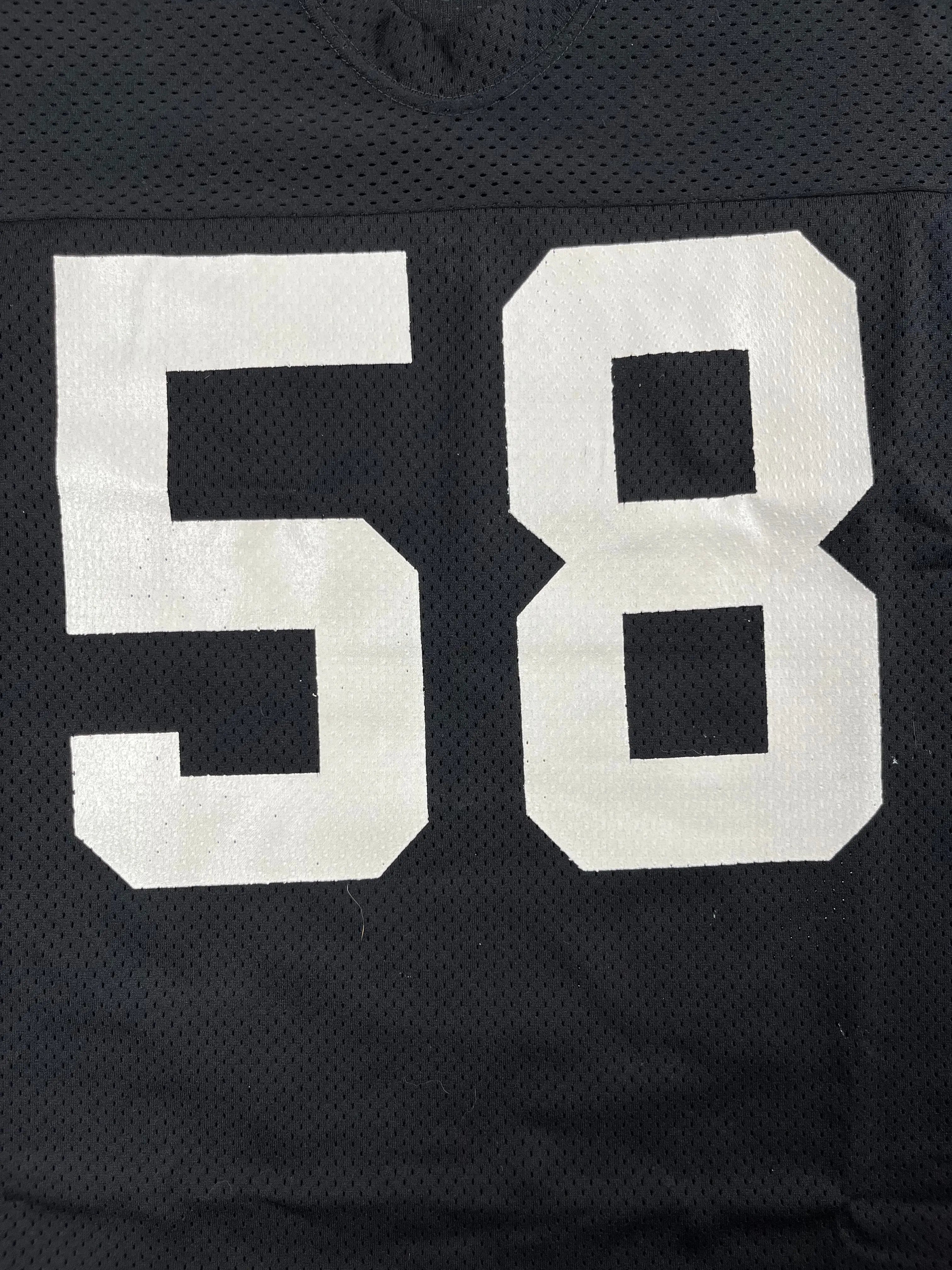 Jack Lambert #58 - Pittsburgh Steelers Home 1974-1984 - Medalist Sand-Knit (L) - Maillot NFL