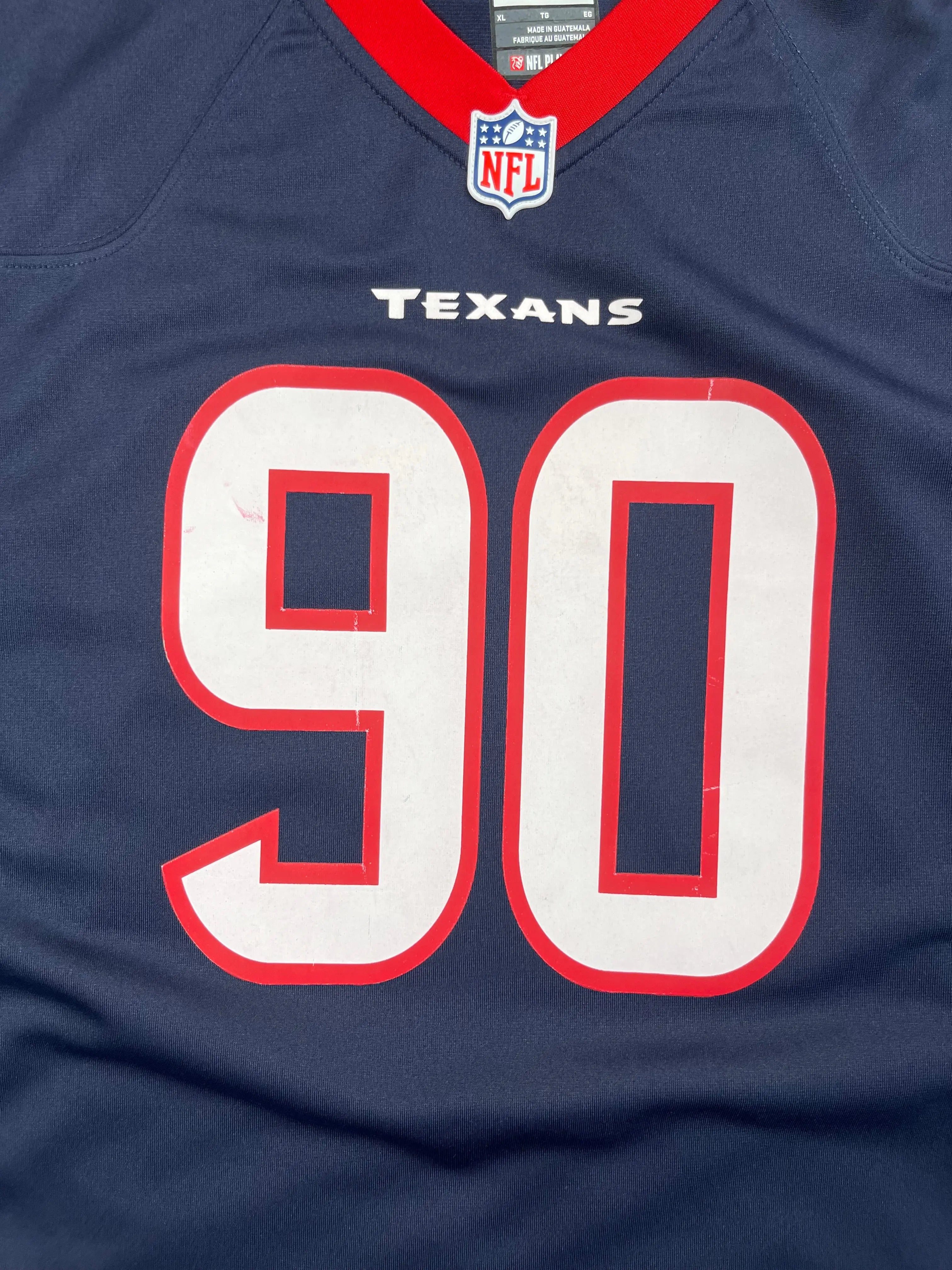 Jadeveon Clowney #90 - Houston Texans Home 2014-2018 - Nike (XL) - Maillot NFL