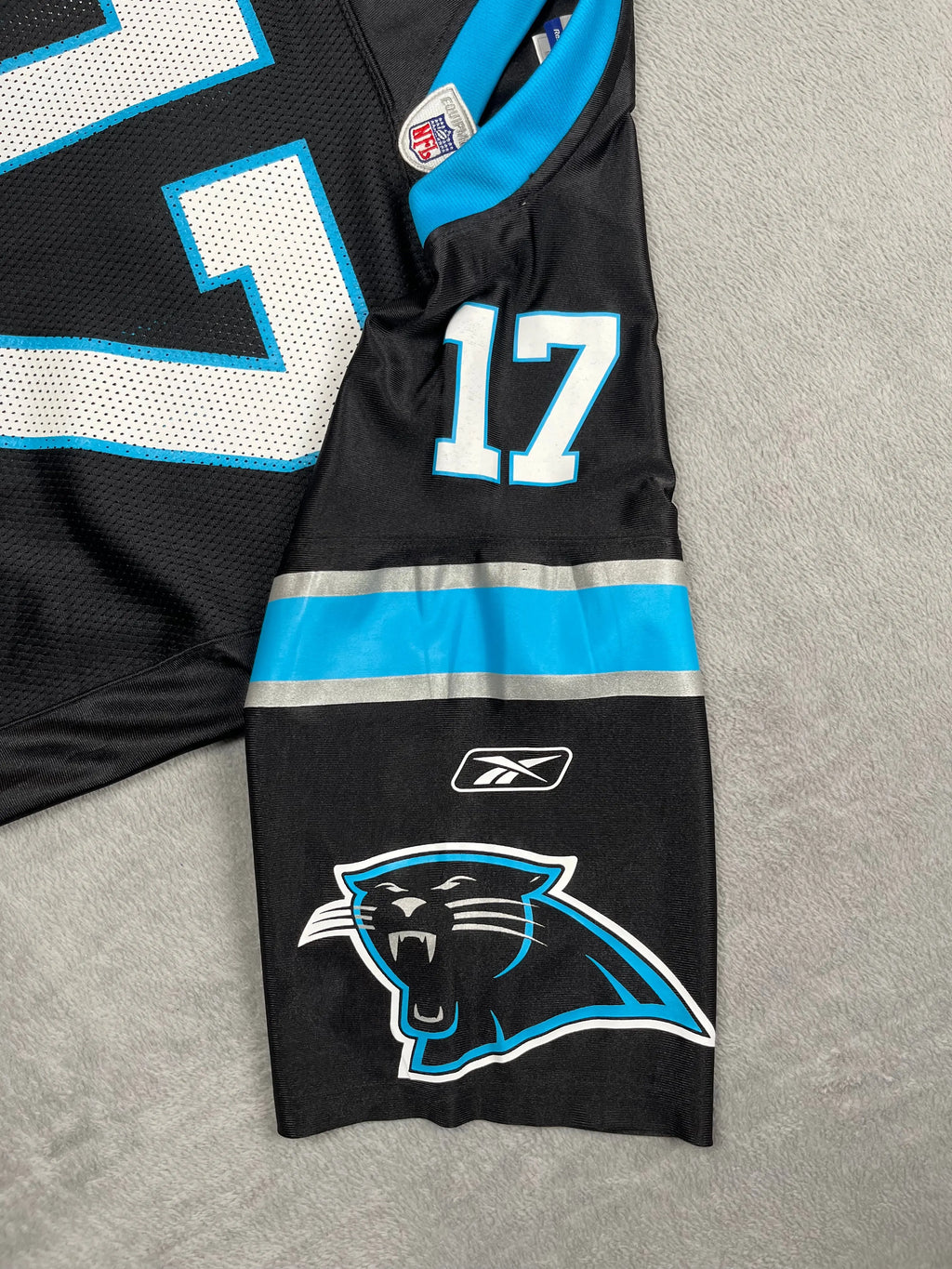Jake Delhomme #17- Carolina Panthers Home 2003-2009 - Reebok (M) - Maillot NFL Reebok