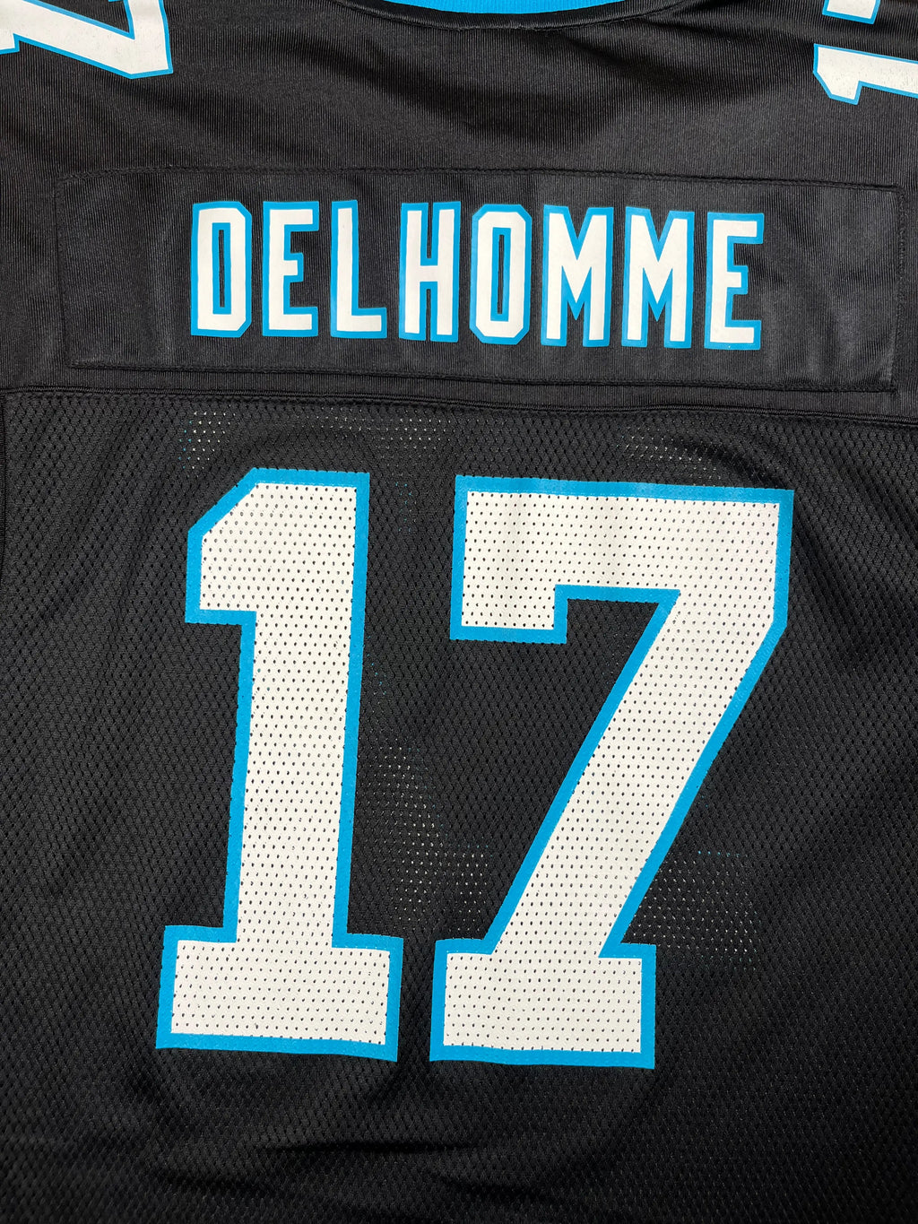 Jake Delhomme #17- Carolina Panthers Home 2003-2009 - Reebok (M) - Maillot NFL Reebok