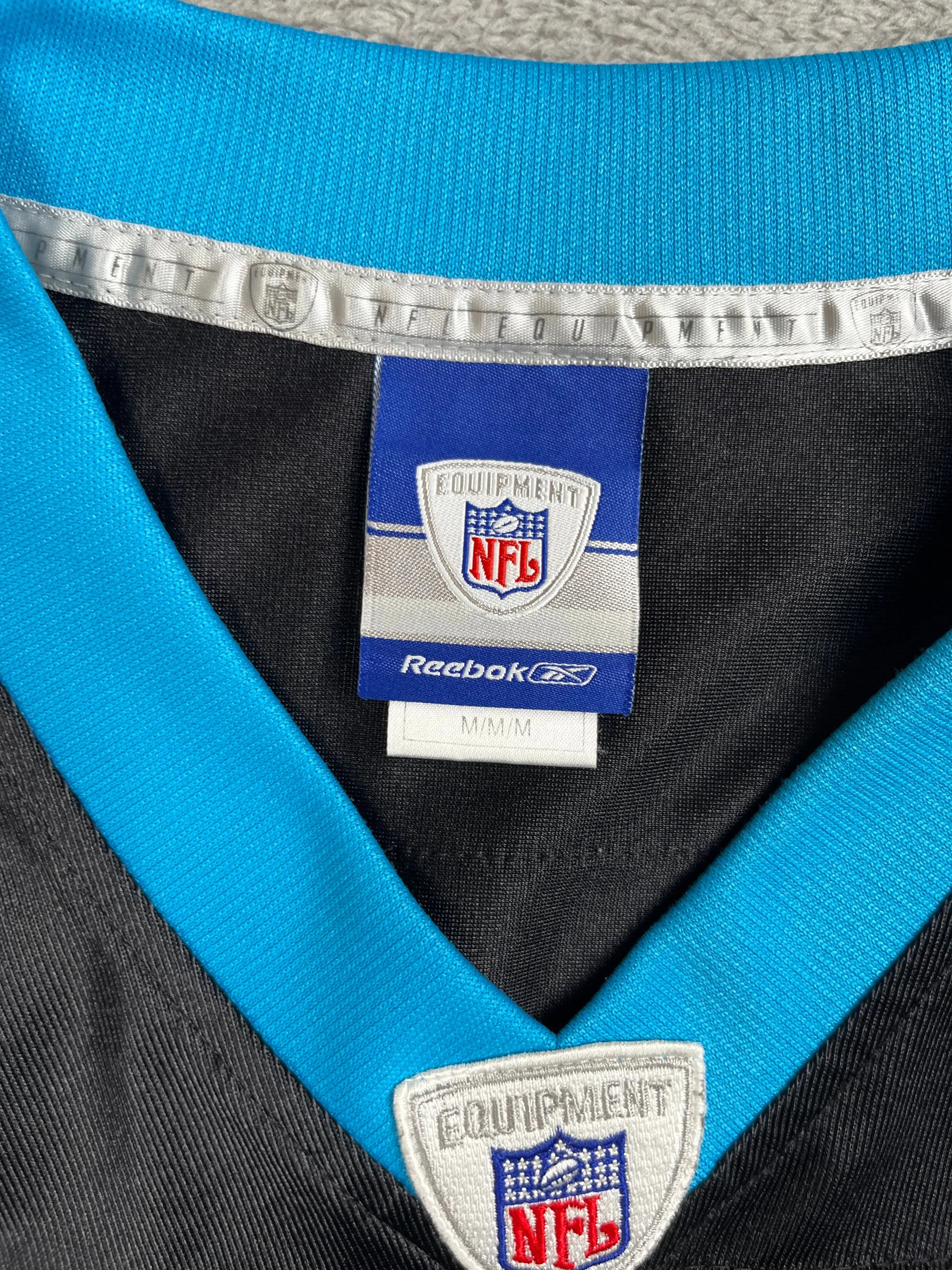 Jake Delhomme #17- Carolina Panthers Home 2003-2009 - Reebok (M) - Maillot NFL Reebok