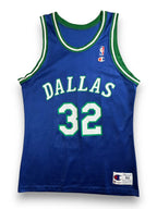 Jamal Mashburn #32 - Dallas Mavericks Away 1994-1997 - Champion (M) - Maillot NBA Andwan Shop