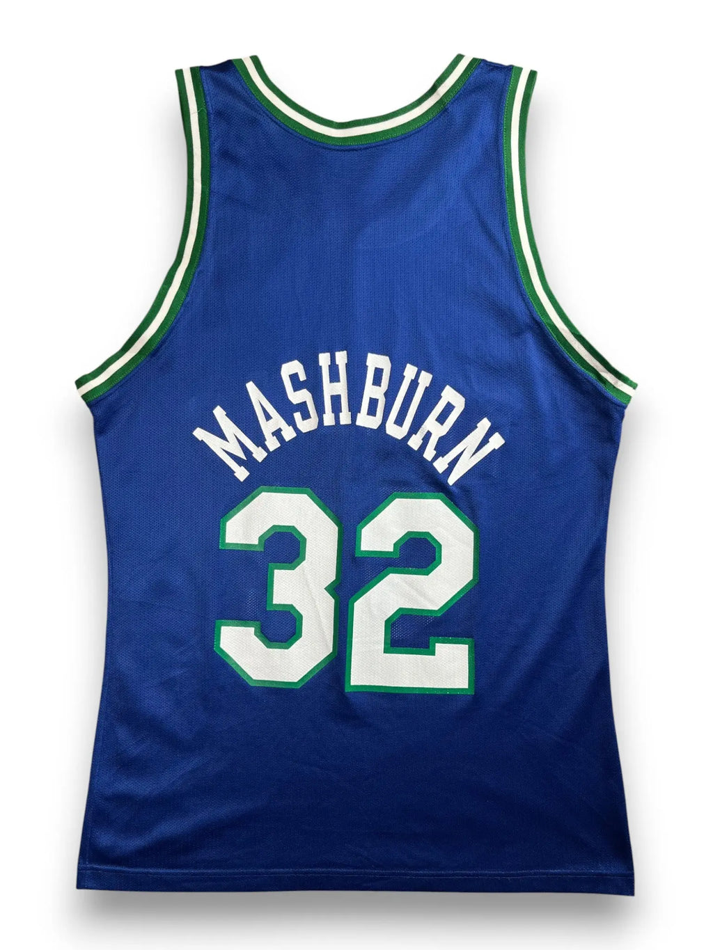 Jamal Mashburn #32 - Dallas Mavericks Away 1994-1997 - Champion (M) - Maillot NBA Andwan Shop