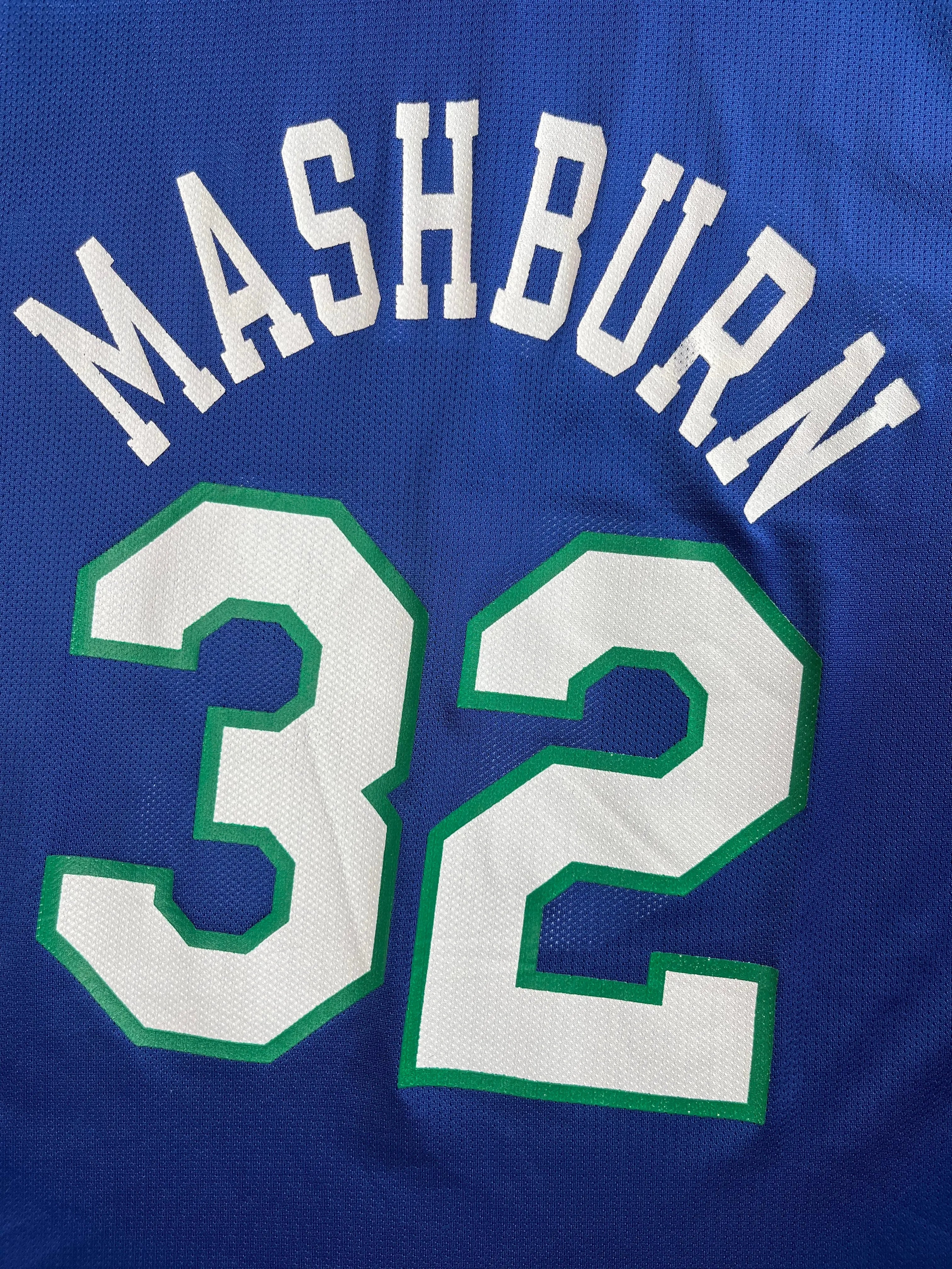 Jamal Mashburn #32 - Dallas Mavericks Away 1994-1997 - Champion (M) - Maillot NBA Andwan Shop