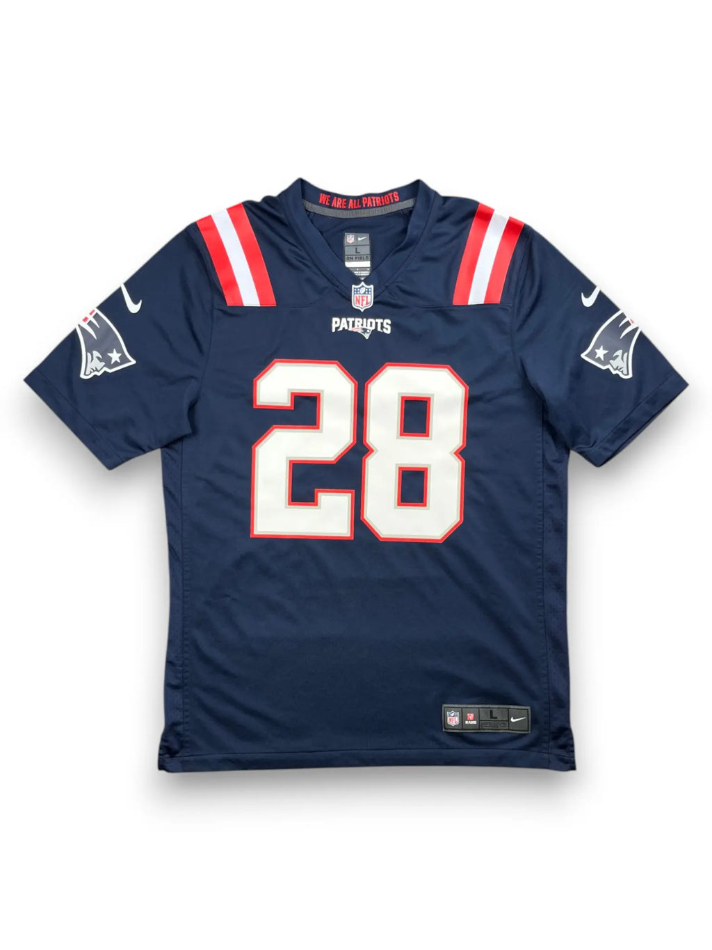James White #28 - New England patriots Home 2020-2021 - Nike (L) - Maillot NFL