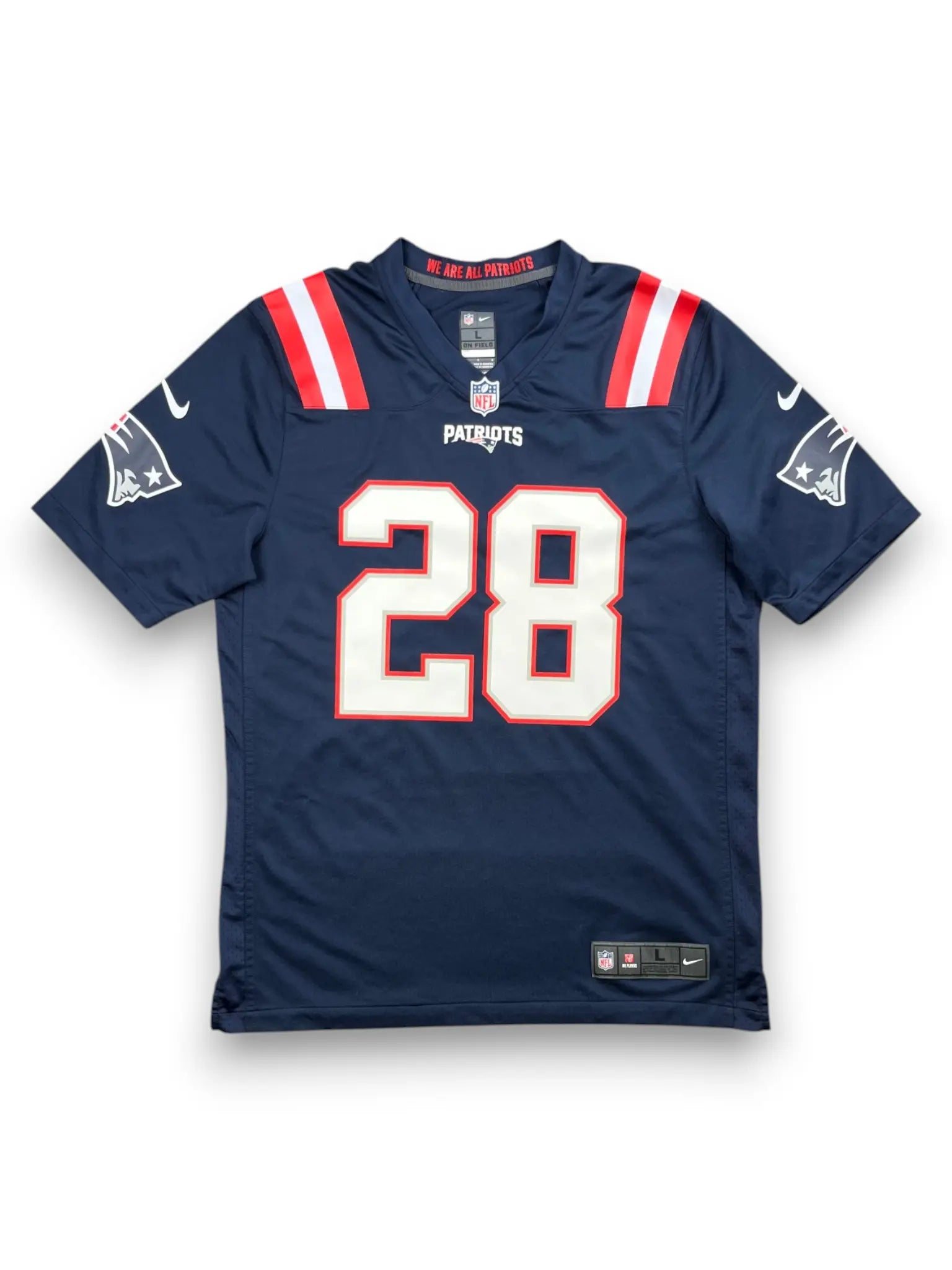 James White #28 - New England patriots Home 2020-2021 - Nike (L) - Maillot NFL