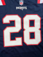 James White #28 - New England patriots Home 2020-2021 - Nike (L) - Maillot NFL