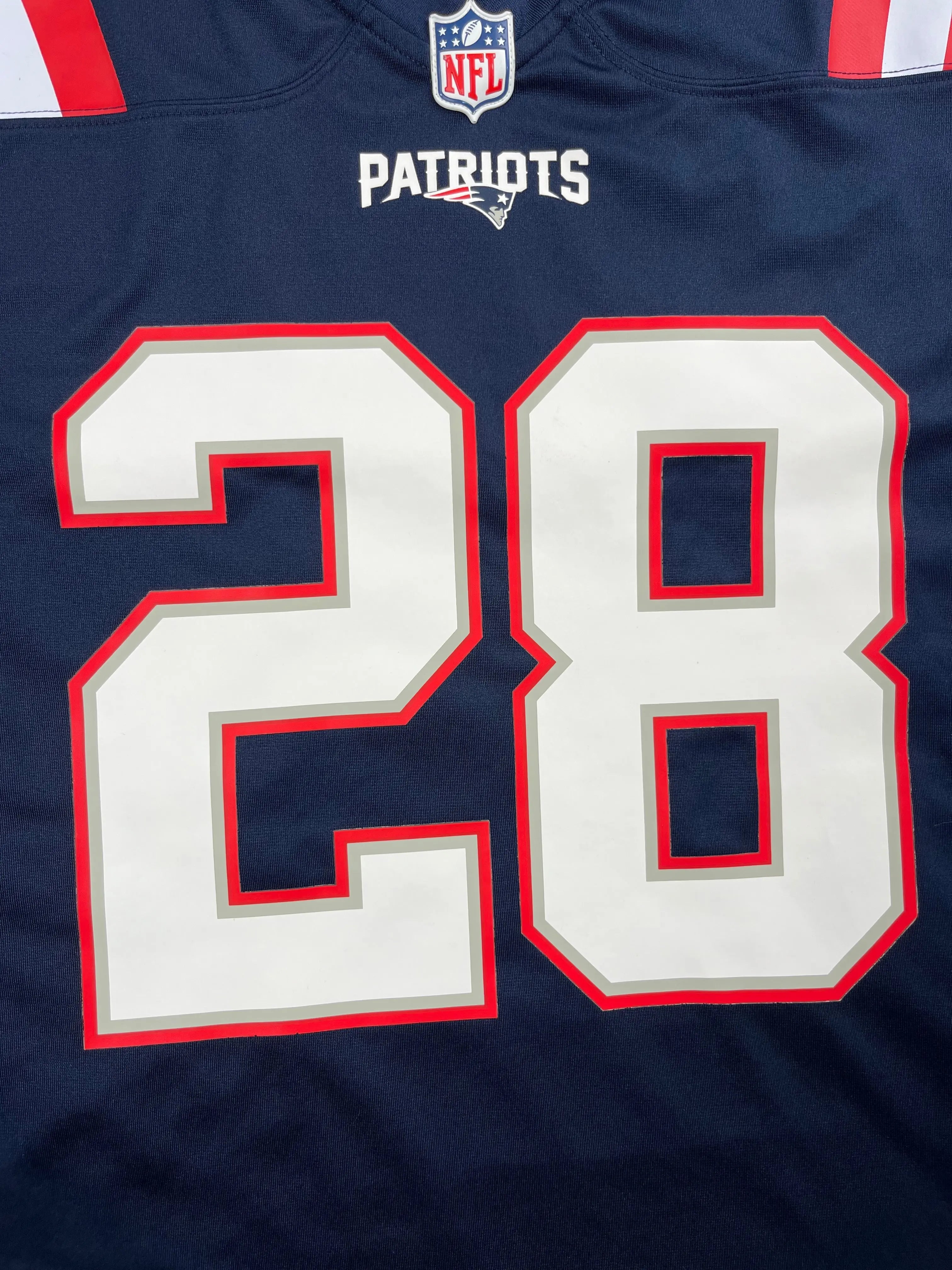 James White #28 - New England patriots Home 2020-2021 - Nike (L) - Maillot NFL