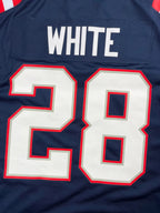 James White #28 - New England patriots Home 2020-2021 - Nike (L) - Maillot NFL