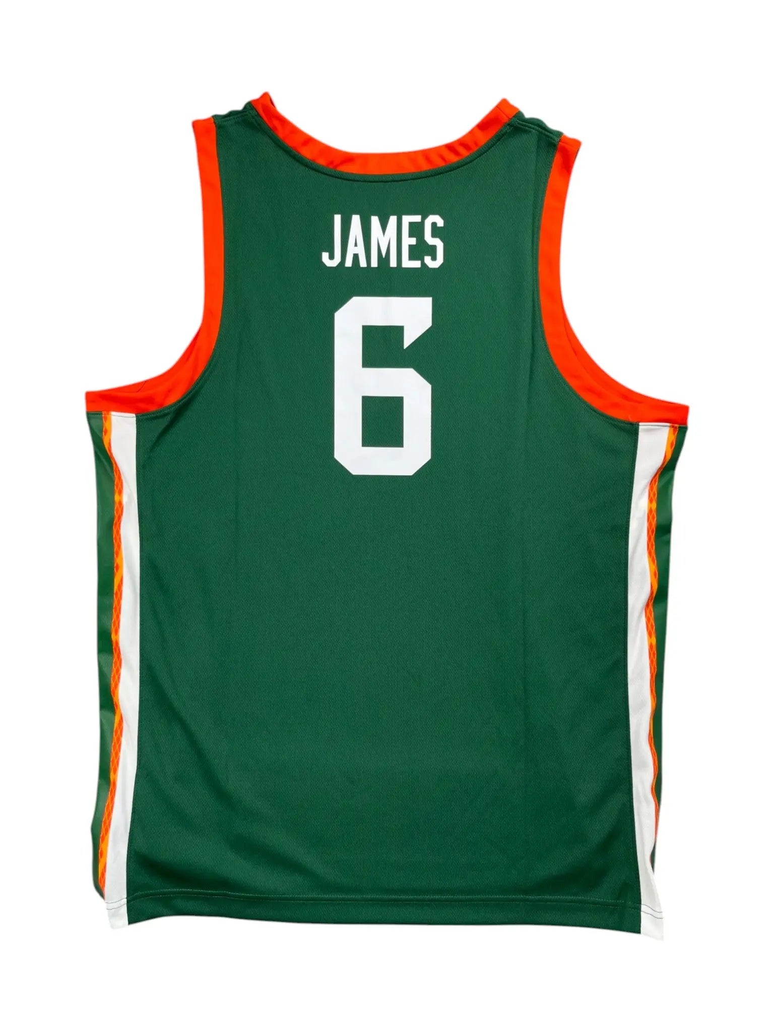 James #6 - Florida A&M Rattlers NCAA SWAC - Nike LeBron (L) - Maillot NBA *BNWT*