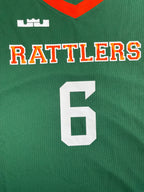 James #6 - Florida A&M Rattlers NCAA SWAC - Nike LeBron (L) - Maillot NBA *BNWT*