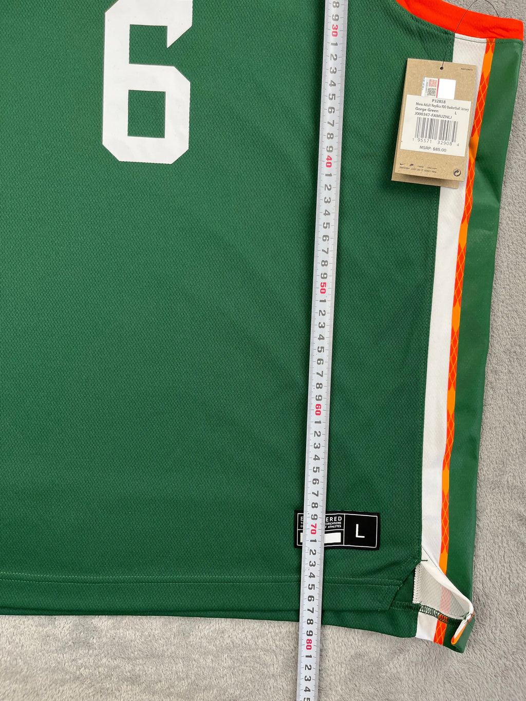 James #6 - Florida A&M Rattlers NCAA SWAC - Nike LeBron (L) - Maillot NBA *BNWT*