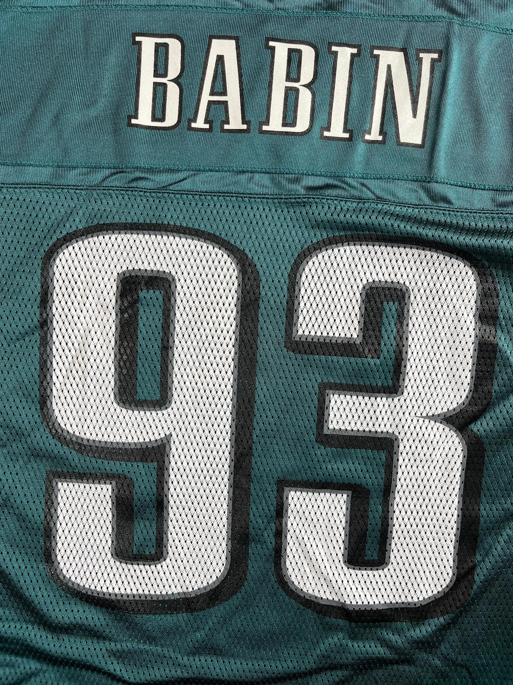 Jason Babin #93 - Philadelphie Eagles Home 2009 - Reebok (M) - Maillot NFL Reebok