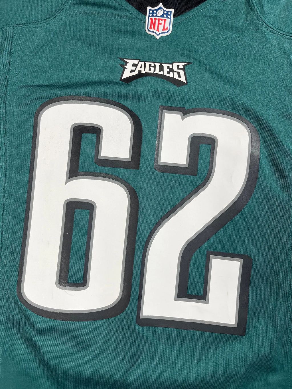 Jason Kelce #62 - Philadelphie Eagles Home 2012-2023 - Nike (S) - Maillot NFL Nike