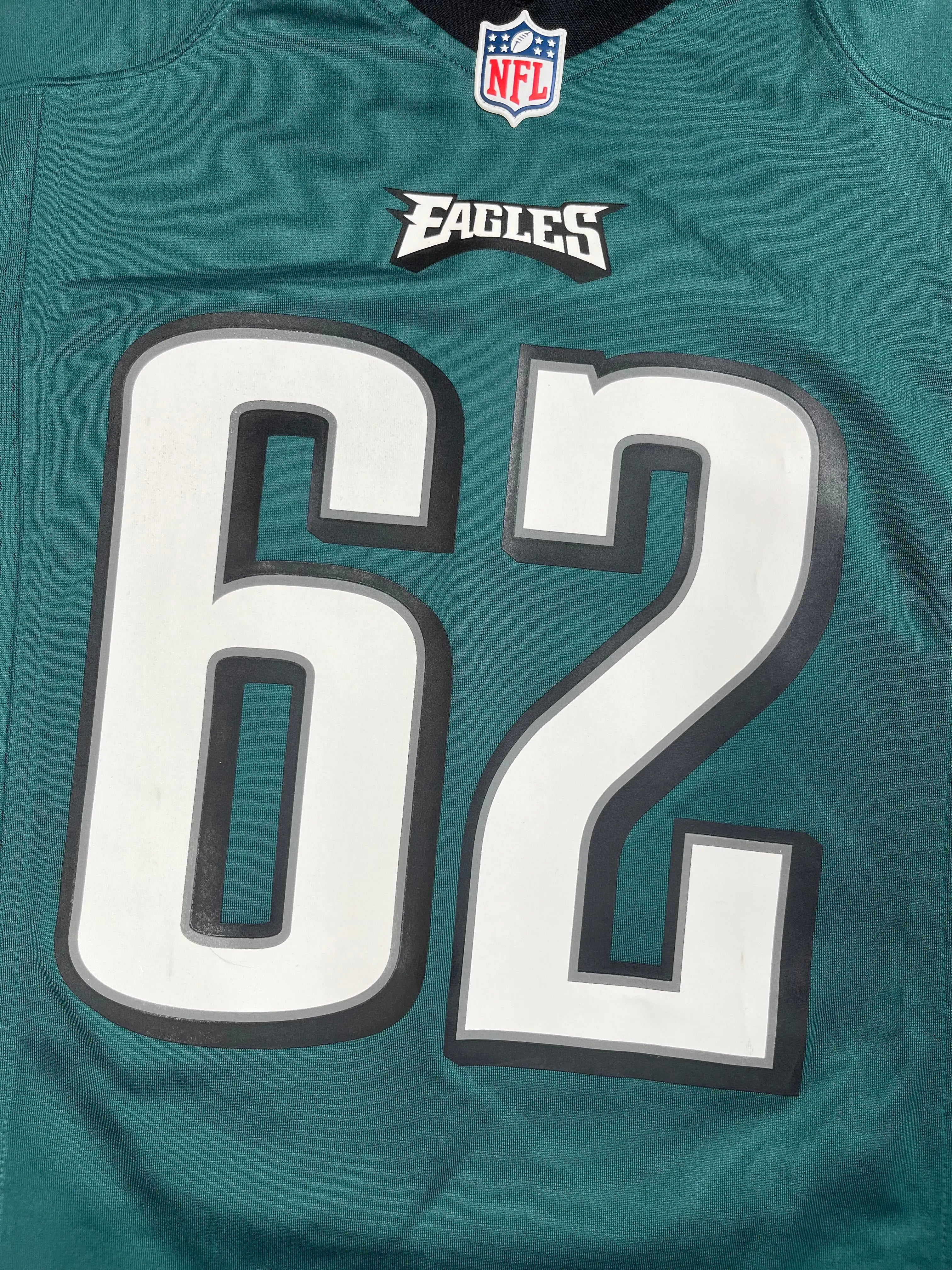 Jason Kelce #62 - Philadelphie Eagles Home 2012-2023 - Nike (S) - Maillot NFL Nike