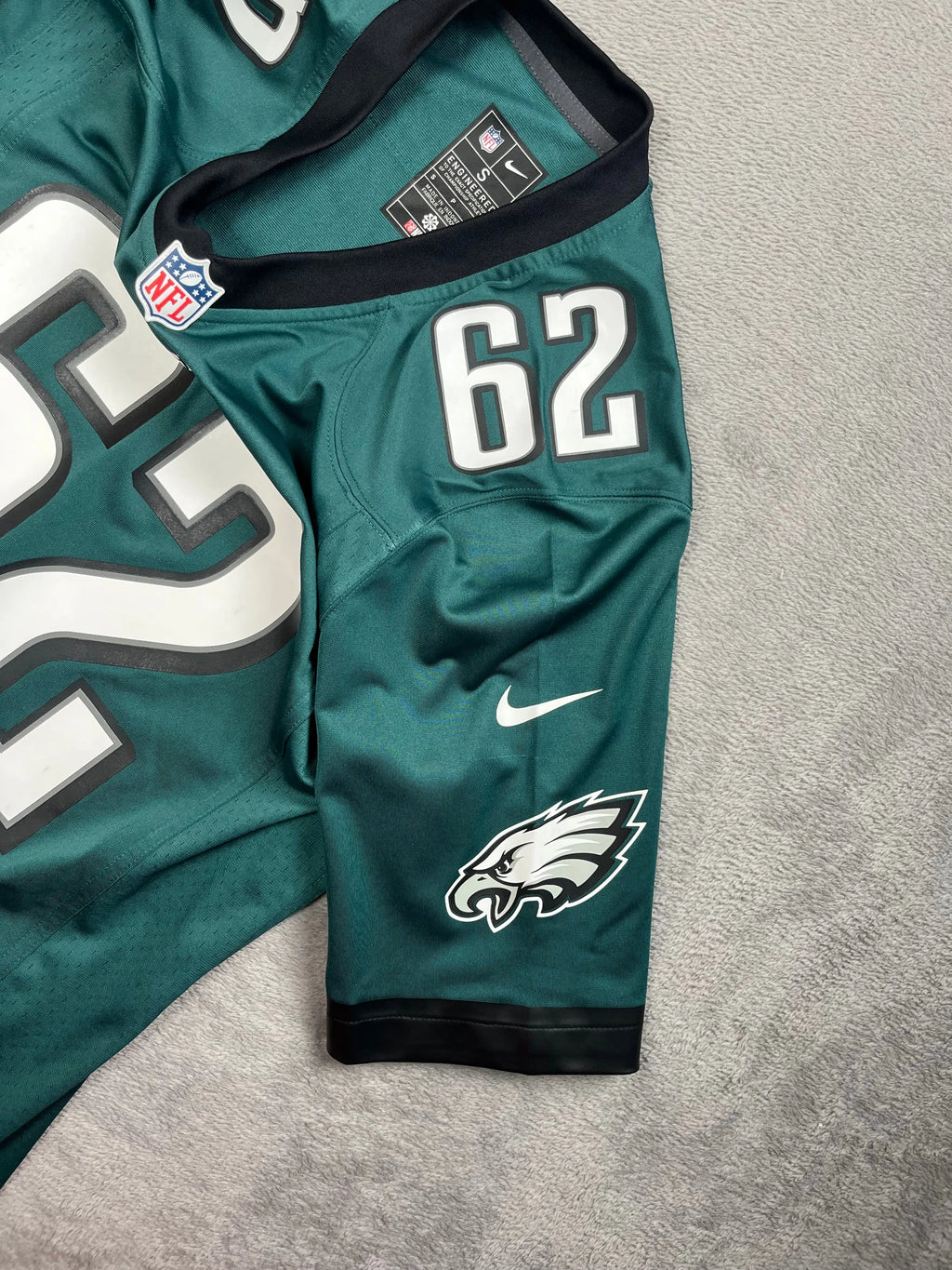 Jason Kelce #62 - Philadelphie Eagles Home 2012-2023 - Nike (S) - Maillot NFL Nike