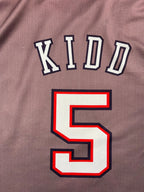 Jason Kidd #5 - New Jersey Nets Alternate 2002-2005 - Champion (XXL) - Maillot NBA