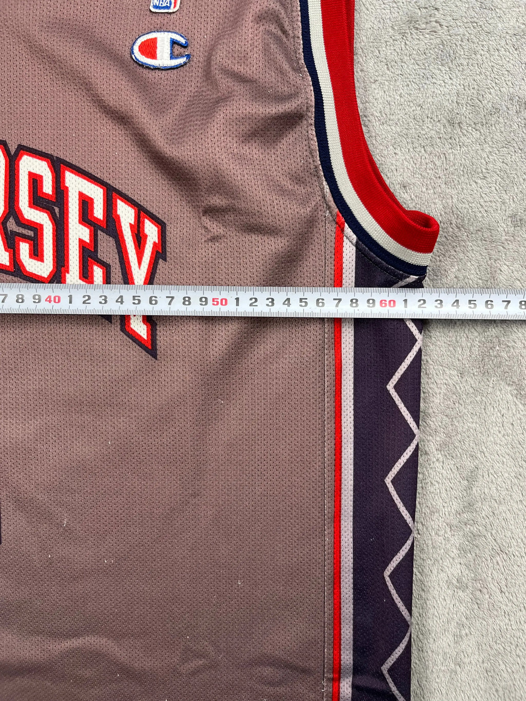 Jason Kidd #5 - New Jersey Nets Alternate 2002-2005 - Champion (XXL) - Maillot NBA