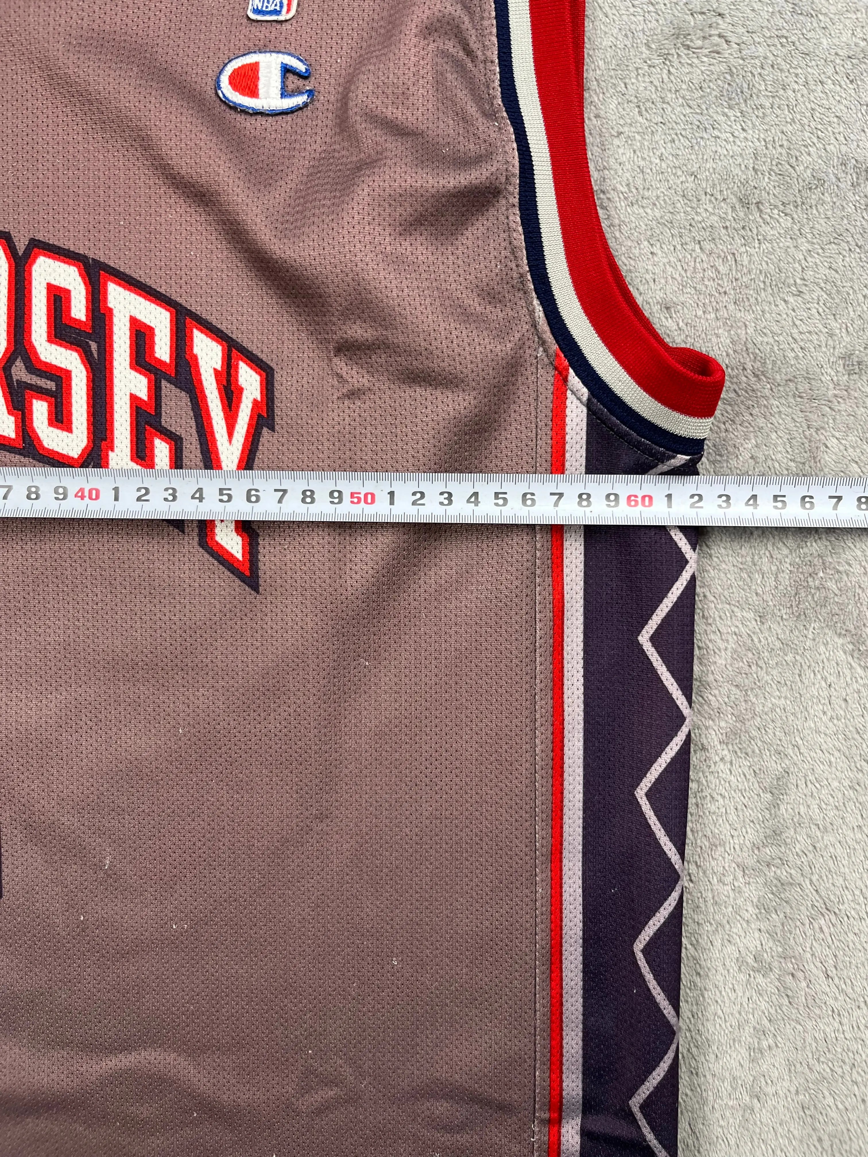 Jason Kidd #5 - New Jersey Nets Alternate 2002-2005 - Champion (XXL) - Maillot NBA