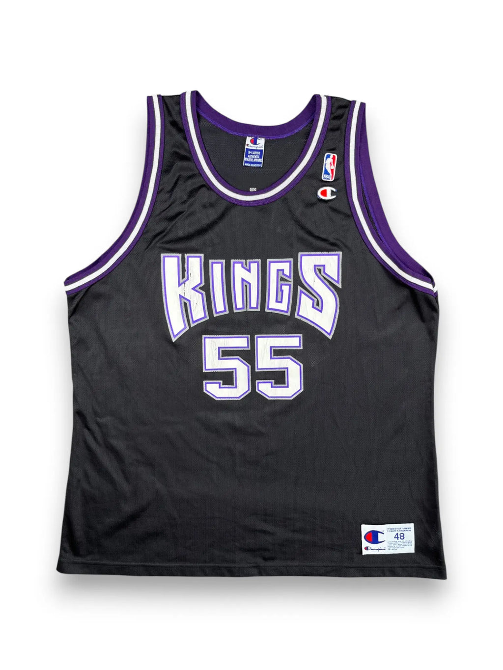 Jason Williams #55 - Sacramento Kings Away 1999-2001 - Champion (XL) - Maillot NBA