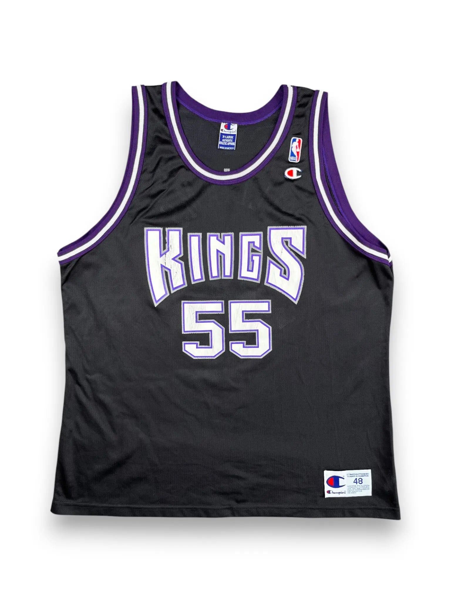 Jason Williams #55 - Sacramento Kings Away 1999-2001 - Champion (XL) - Maillot NBA