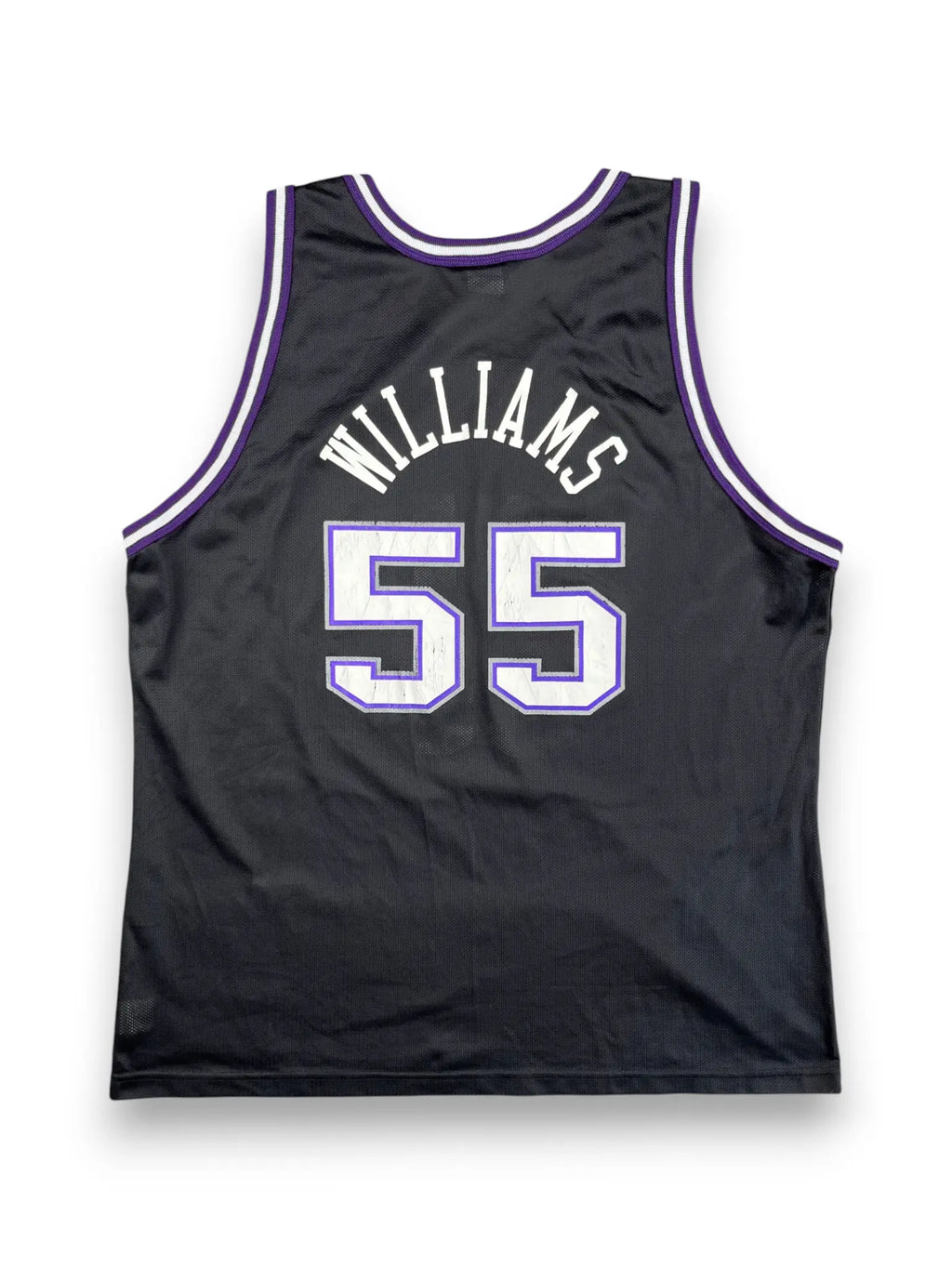 Jason Williams #55 - Sacramento Kings Away 1999-2001 - Champion (XL) - Maillot NBA