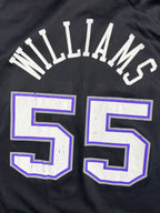 Jason Williams #55 - Sacramento Kings Away 1999-2001 - Champion (XL) - Maillot NBA