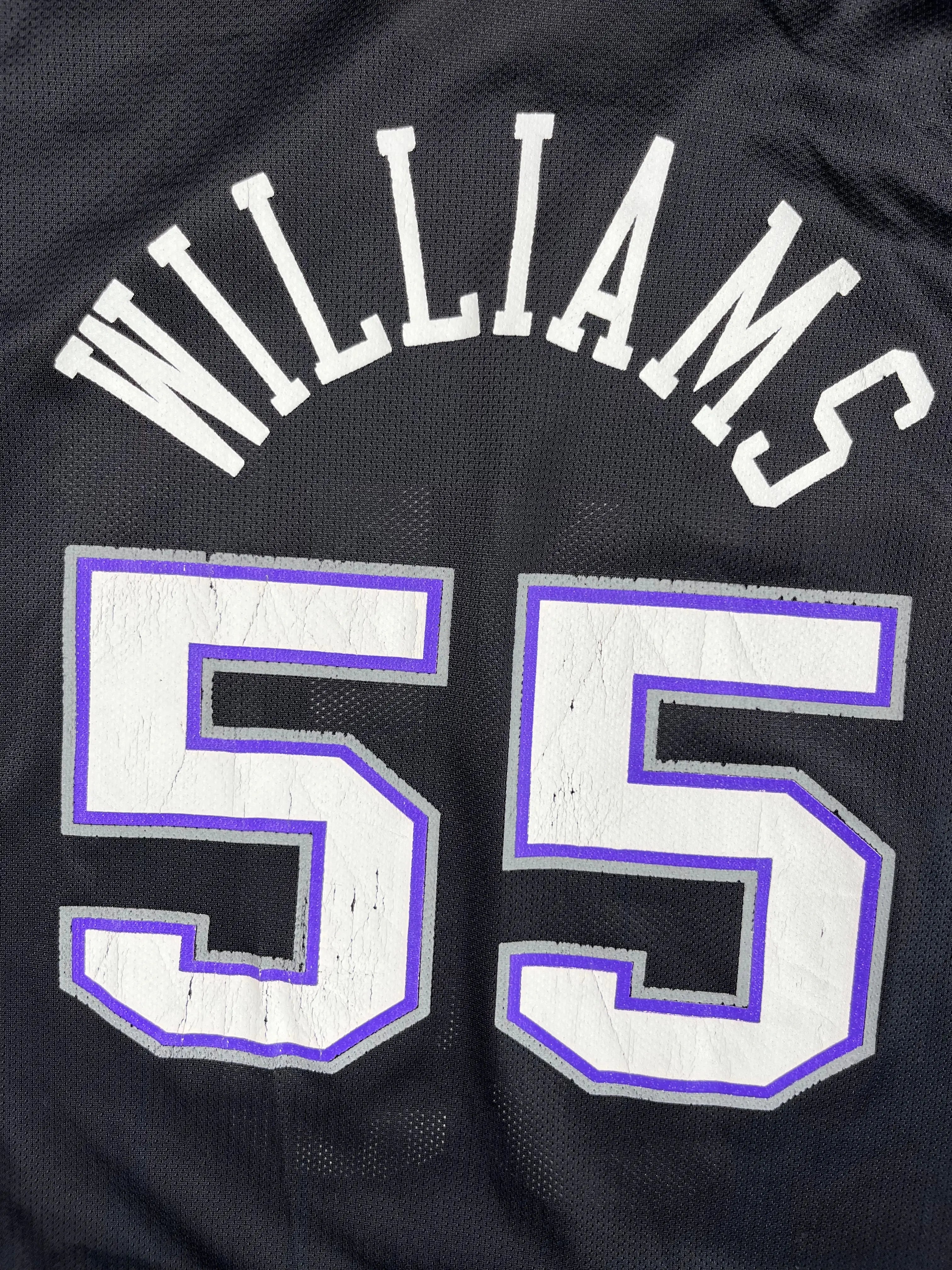 Jason Williams #55 - Sacramento Kings Away 1999-2001 - Champion (XL) - Maillot NBA