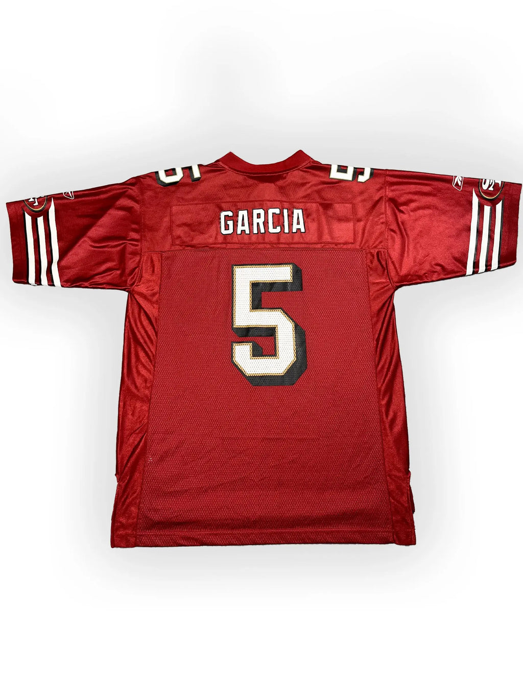 Jeff Garcia #5- San Francisco 49ers Home 1999-2003 - Reebok (M) - Maillot NFL Reebok
