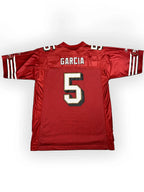 Jeff Garcia #5- San Francisco 49ers Home 1999-2003 - Reebok (M) - Maillot NFL Reebok