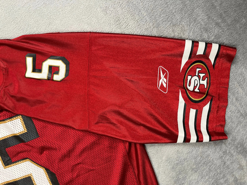 Jeff Garcia #5- San Francisco 49ers Home 1999-2003 - Reebok (M) - Maillot NFL Reebok