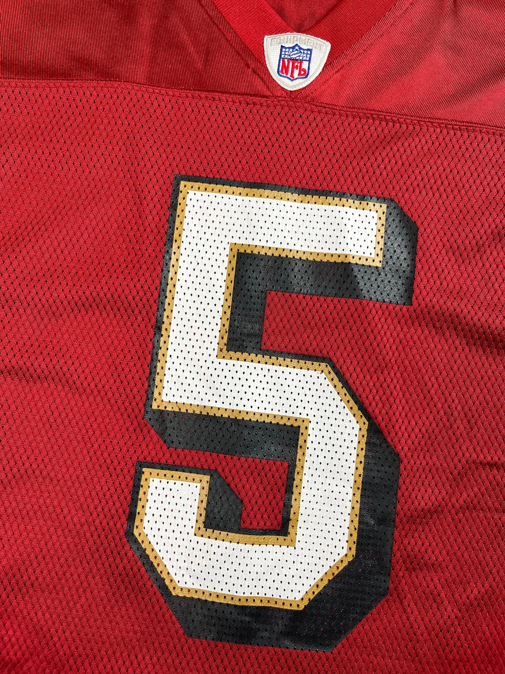 Jeff Garcia #5- San Francisco 49ers Home 1999-2003 - Reebok (M) - Maillot NFL Reebok