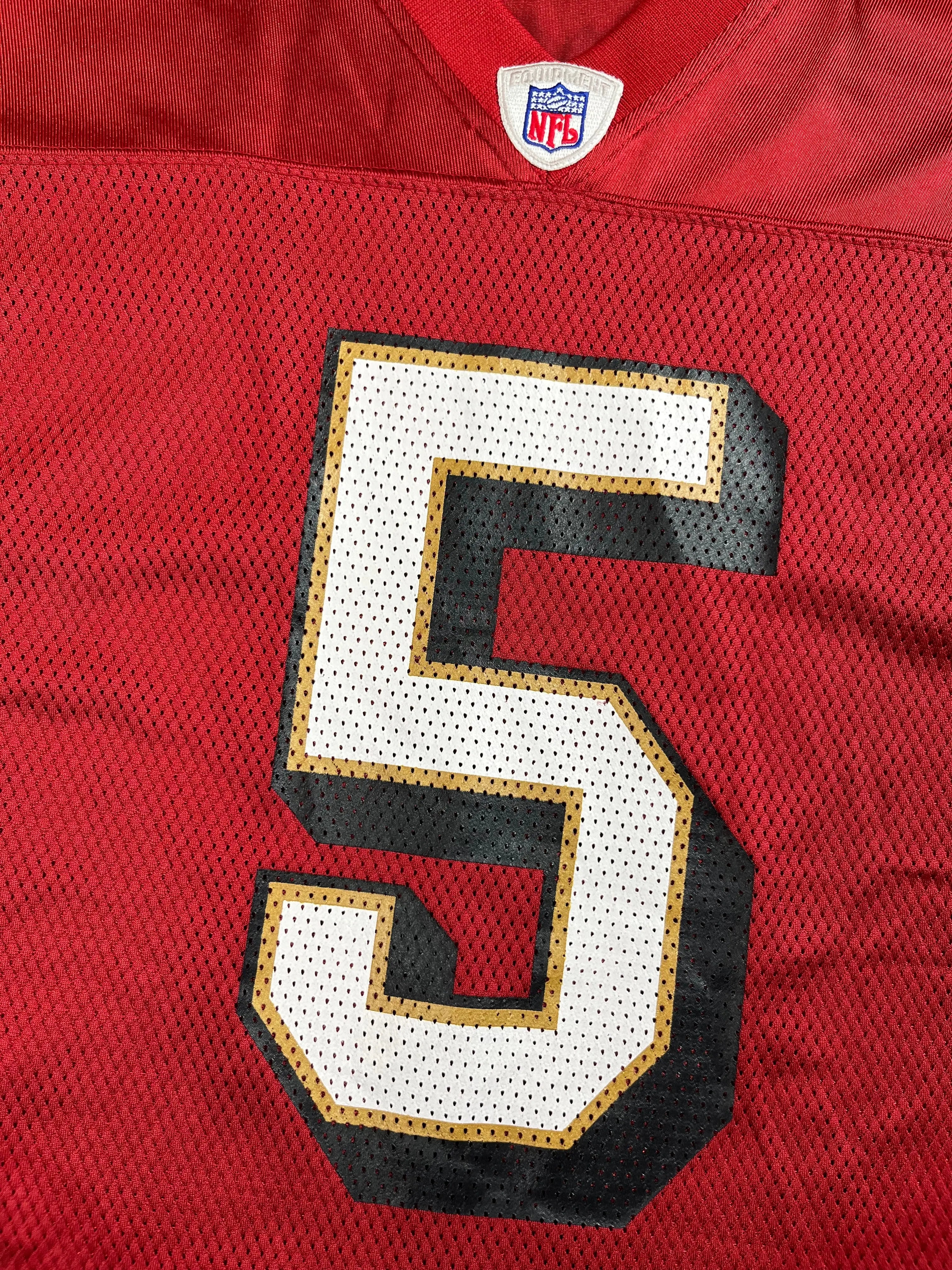 Jeff Garcia #5- San Francisco 49ers Home 1999-2003 - Reebok (M) - Maillot NFL Reebok
