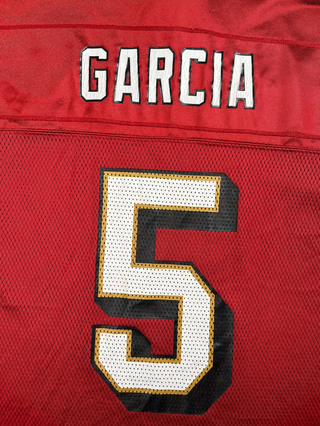 Jeff Garcia #5- San Francisco 49ers Home 1999-2003 - Reebok (M) - Maillot NFL Reebok