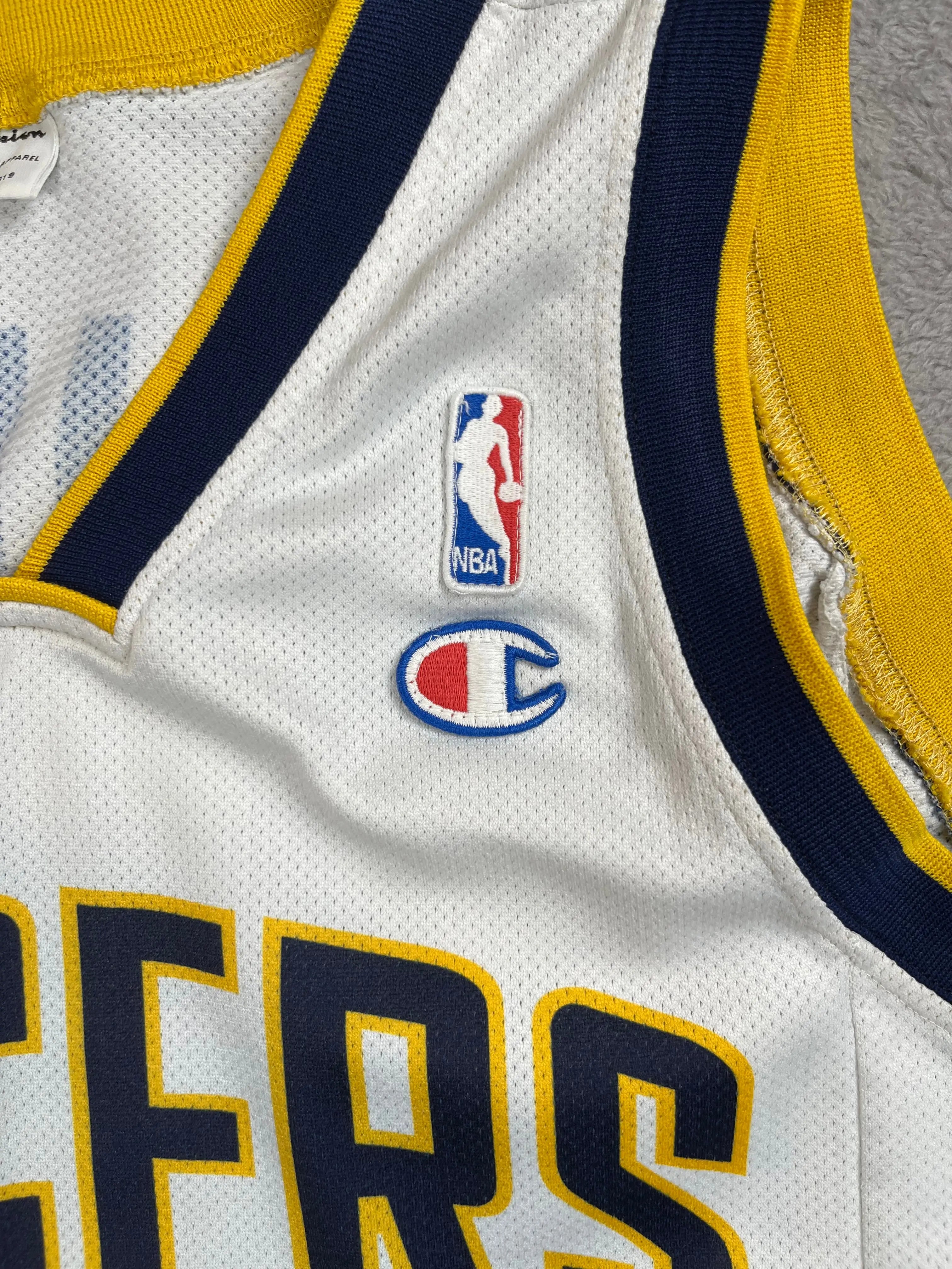 Jermaine O'Neal #7 - Indiana Pacers Home 2006-2008 - Champion (M) - Maillot NBA Champion