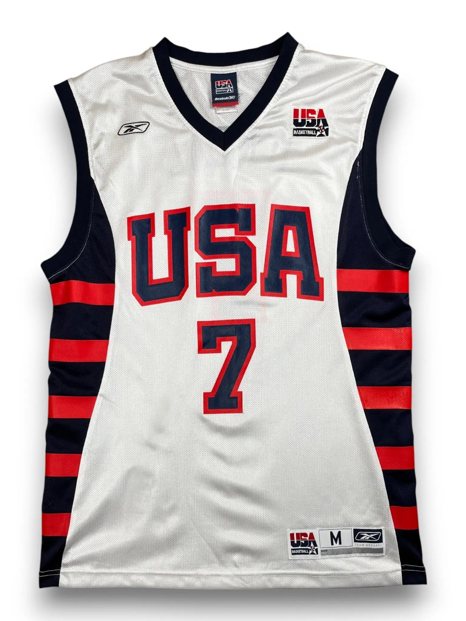 Jermaine O'Neal #7 - Team USA Home J.O 2004 - Reebok (M) - Maillot NBA Reebok