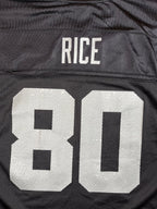 Jerry Rice #80 - Oakland Raiders Home 2001-2004 - Reebok (M) - Maillot NFL Reebok